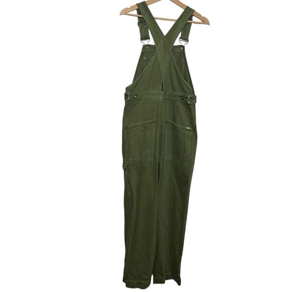 Alex Mill Claire Saffitz Utility Overalls Women’s Small Green Cotton Workwear - Picture 5 of 12
